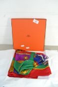 BOXED HERMES SCARF