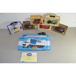 BOXED CORGI CHRISTAN SALVESAN LORRY IN ORIGINAL BOX, TOGETHER WITH FURTHER PLASTIC BOX CONTAINING