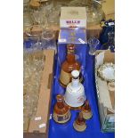 BELLS WHISKY BOTTLES, SOME IN ORIGINAL BOX WITH CONTENTS