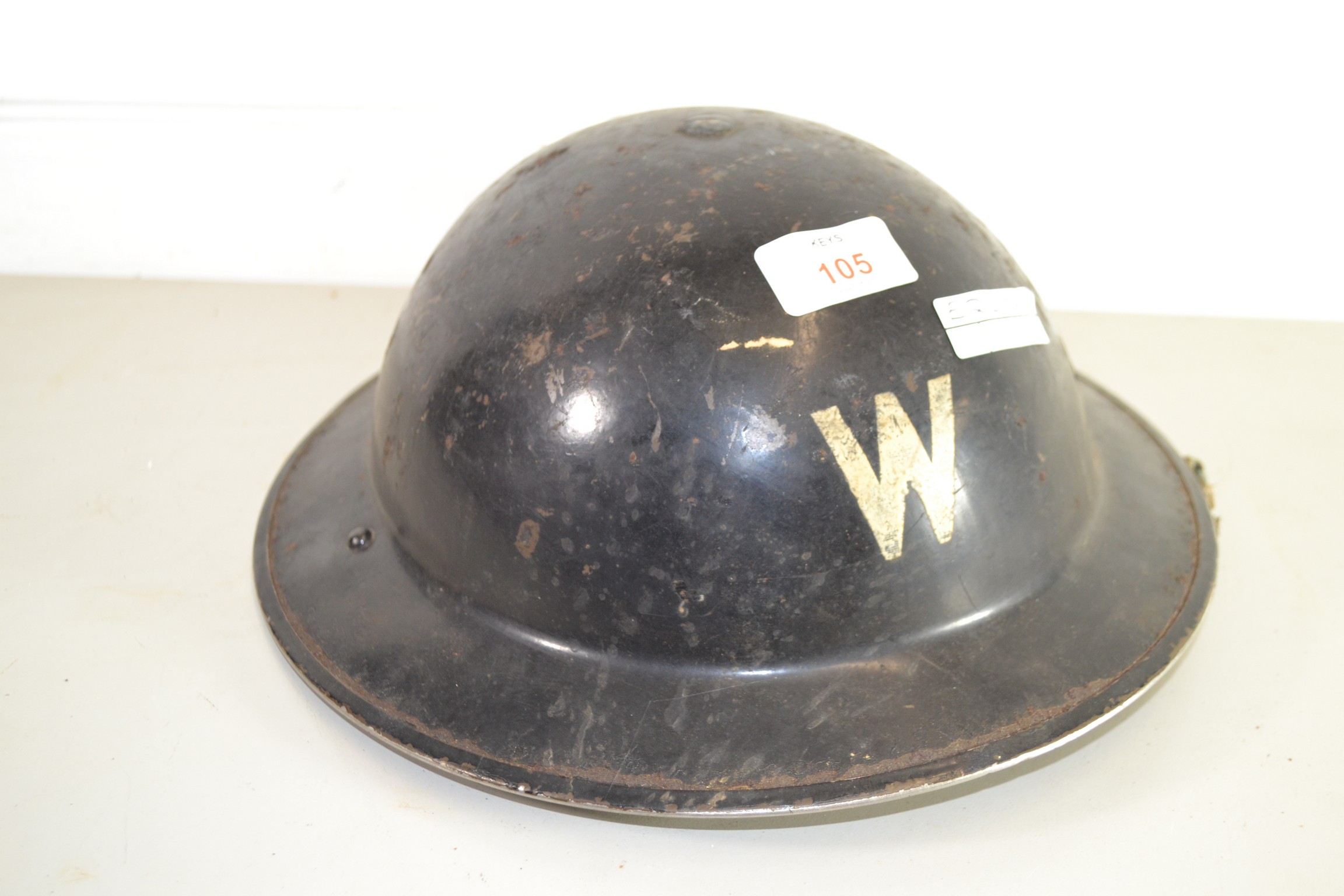 VINTAGE AIR-RAID WARDENS HELMET