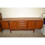 1960S/70S G-PLAN SIDEBOARD, LENGTH APPROX 215CM