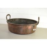 LARGE COPPER PAN