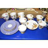 PART TEA SET BY SUTHERLAND TO INCLUDE CUPS, SAUCERS AND SIDE PLATES