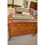 REPRODUCTION CHEST OF TWO SHORT OVER THREE LONG DRAWERS, WIDTH APPROX 105CM