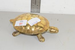 BRASS MODEL OF A TORTOISE