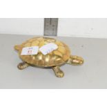 BRASS MODEL OF A TORTOISE