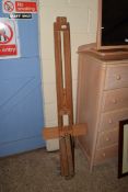 FOLDING ARTIST'S EASEL