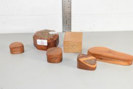 SMALL WOODEN BOXES