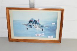 PRINT OF A HARRIER