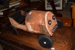 VINTAGE CHILD'S METAL PEDAL CAR