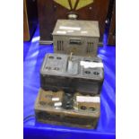 QTY OF VINTAGE ELECTRICAL EQUIPMENT BY EKCO