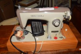 VINTAGE BROTHER ELECTRIC SEWING MACHINE (SOLD FOR COLLECTORS INTEREST ONLY)