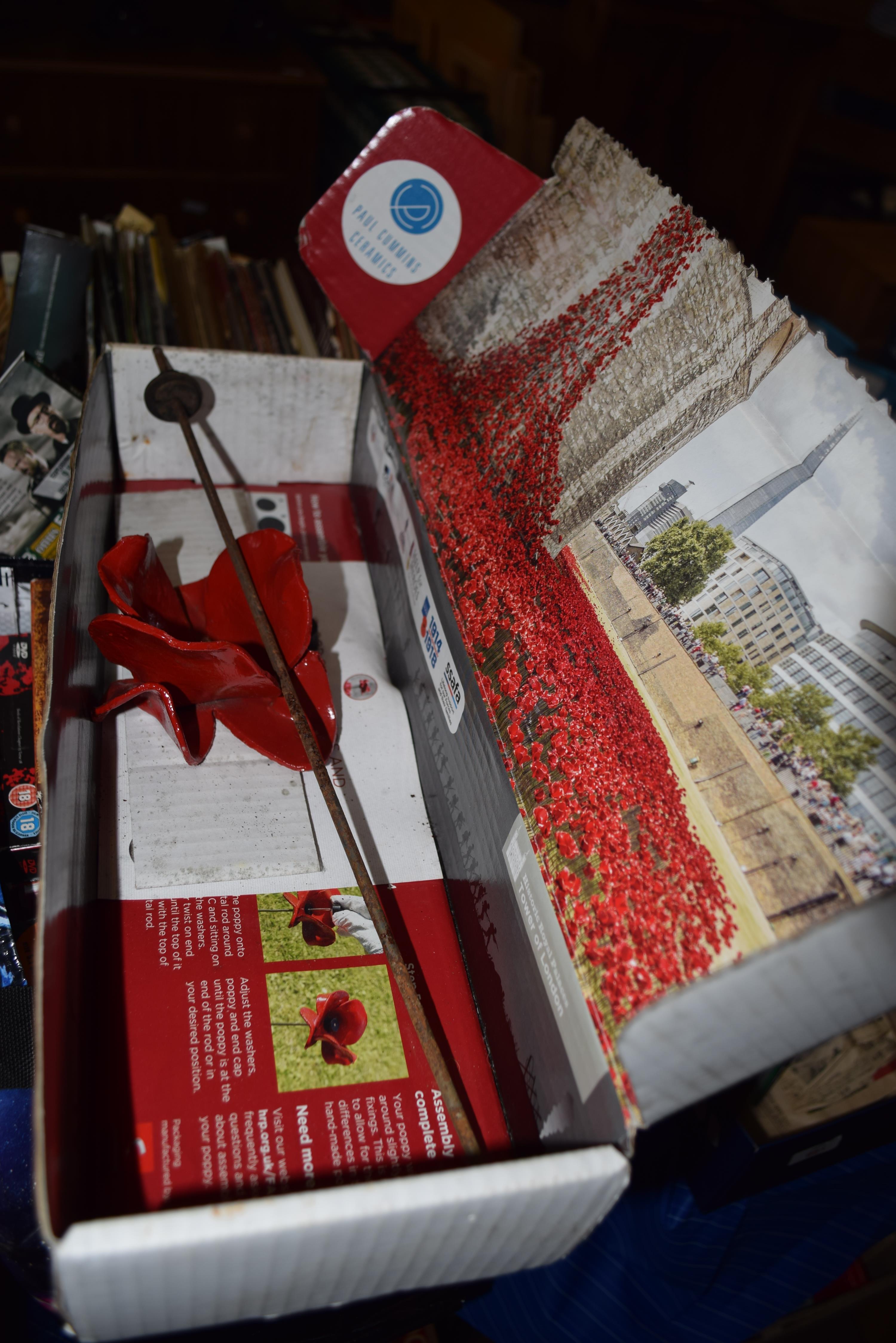 BOXED PAUL CUMMINS MEMORIAL POPPY