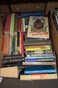 BOX CONTAINING MIXED BOOKS