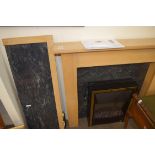 FIRE SURROUND AND ELECTRIC FIRE