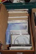 BOX OF 7 INCH SINGLES AND CDS