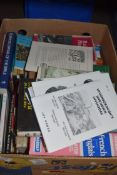BOX CONTAINING VARIOUS REFERENCE BOOKS