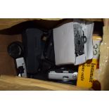 BOX OF PHOTOGRAPHIC ITEMS