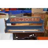 DOLL WALL DISPLAY SHELF