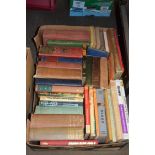 BOX CONTAINING VINTAGE AND LATER BOOKS