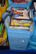 BAG CONTAINING DVDS