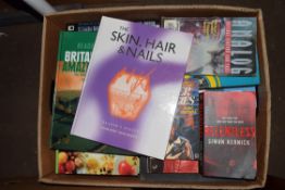 BOX OF SCIENCE FICTION AND OTHER BOOKS