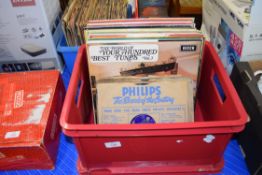BOX CONTAINING MIXED 78 AND OTHER RECORDS