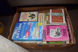 BOX CONTAINING MIXED BOOKS