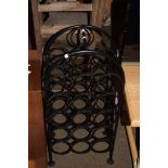 METAL WINE RACK