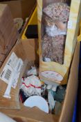 BOX CONTAINING COLLECTORS DOLLS