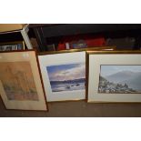 THREE FRAMED PICTURES