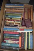 BOX CONTAINING VINTAGE BOOKS INCLUDING CHILDREN'S INTEREST ETC