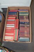 BOX CONTAINING BINDINGS AND OTHER VINTAGE BOOKS INC SHAKESPEARE, DUMAS ETC