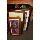 QTY OF FRAMED PICTURES