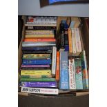 BOX CONTAINING MIXED BOOKS