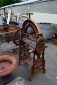 VINTAGE MANGLE, WIDTH APPROX 90CM