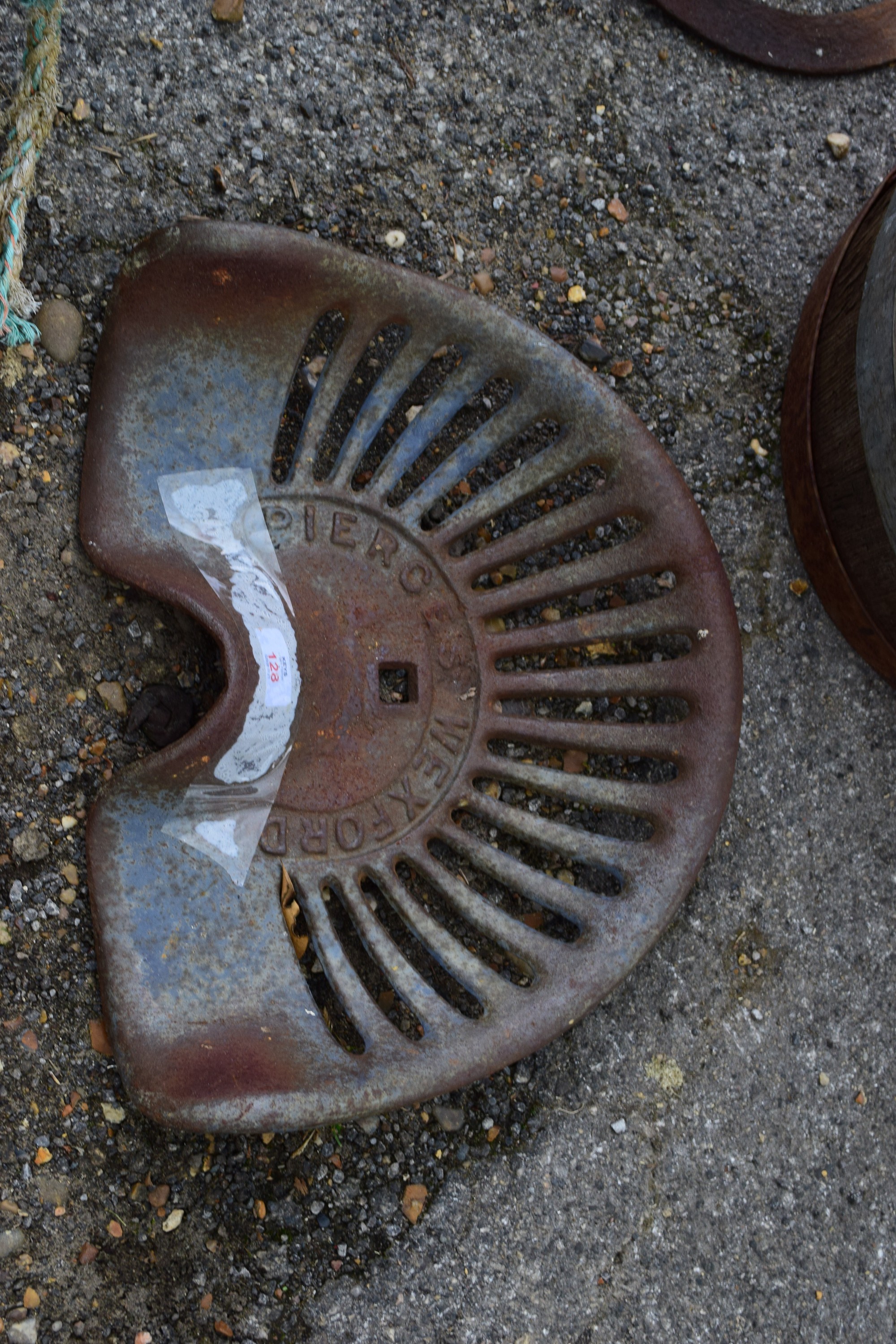 VINTAGE TRACTOR SEAT