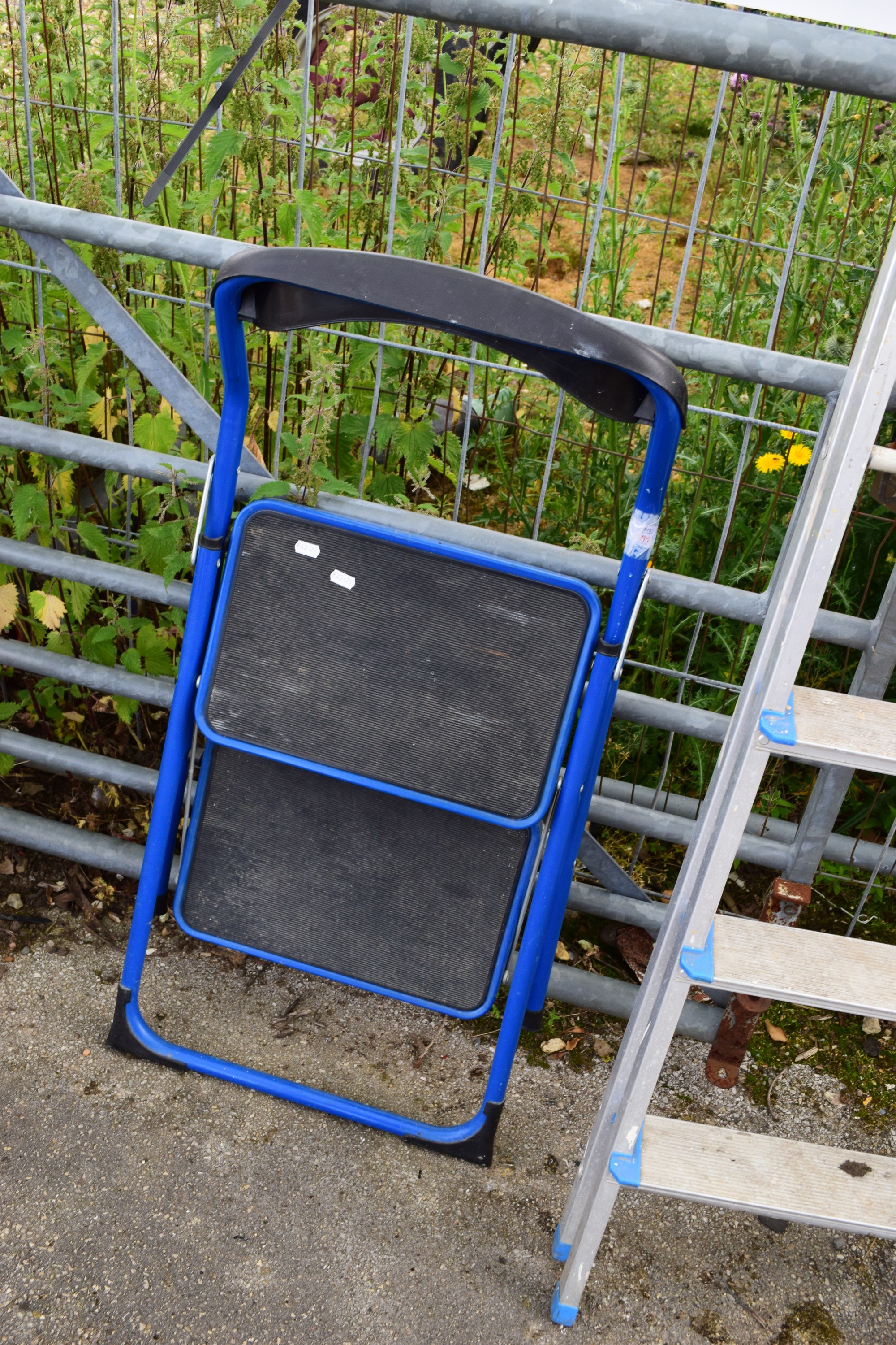 SMALL TWO-STEP STEP LADDER