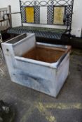 GALVANISED WATER TANK, WIDTH 63CM