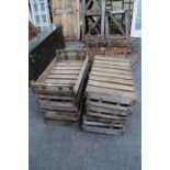 QTY OF APPLE CRATES