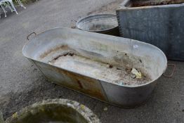 TIN BATH, WIDTH 135CM