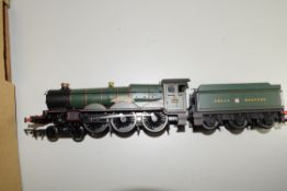 Unboxed Hornby 00 gauge "Llantilio Castle" locomotive no 5028