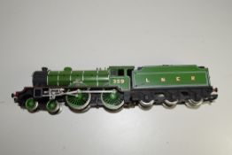 Unboxed Hornby 00 gauge "The Fitzwilliam" locomotive no 359