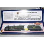 Boxed Bachmann 00 gauge 31-404 Lord Nelson "Robert Blake Maunsell" Southern green No 855 locomotive