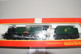Boxed Hornby 00 gauge "Princess Victoria" locomotive No 46205 (possibly incorrect box)