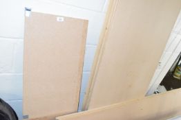 Quantity of MDF board