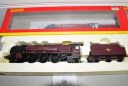 Boxed Hornby 00 gauge R2930 BR 4-6-2 Princess Coronation class "City of Lancaster" locomotive No