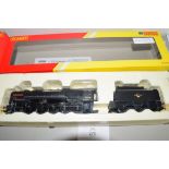 Boxed Hornby 00 gauge R3155 BR 9F "Cock o' the North" locomotive No 92214