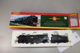 Boxed Hornby 00 gauge R2169 BR 4-6-2 Merchant Navy class "Clan Line" locomotive No 35028