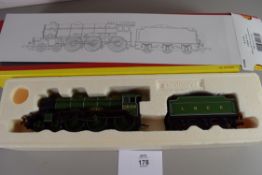 Boxed Hornby 00 gauge R2185 LNER 4-6-0 Class B17-4 "Norwich City" locomotive No 2859